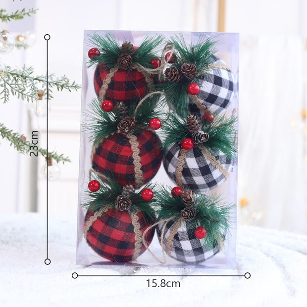 Christmas Tree Pendant Ball Creative Decoration