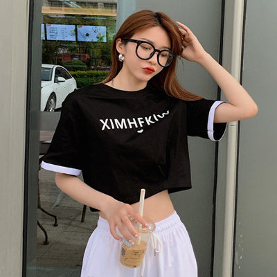 Summer Jazz Dance Clothes Feminine Navel Dancing Clothes