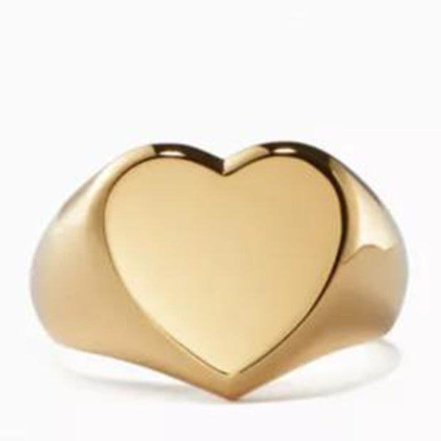 Joias Femininas Trend Best Selling Fofo Hole Heart 18k Banhado