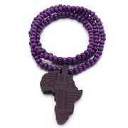 Fashion Africa Map Necklace Clothing Accessories