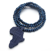 Fashion Africa Map Necklace Clothing Accessories