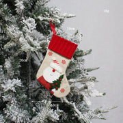 Creative  Decoration Merry Christmas Handmade Fabric Socks