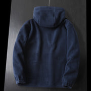 Winter Plus Size Men's Brushed Hoody