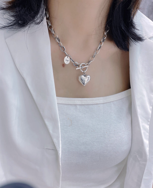 Imported Thick Chain Clavicle Chain Sweater Chain