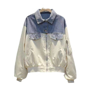 Woman Long Denim Jacket Stylish & Versatile Jackets for Every Season